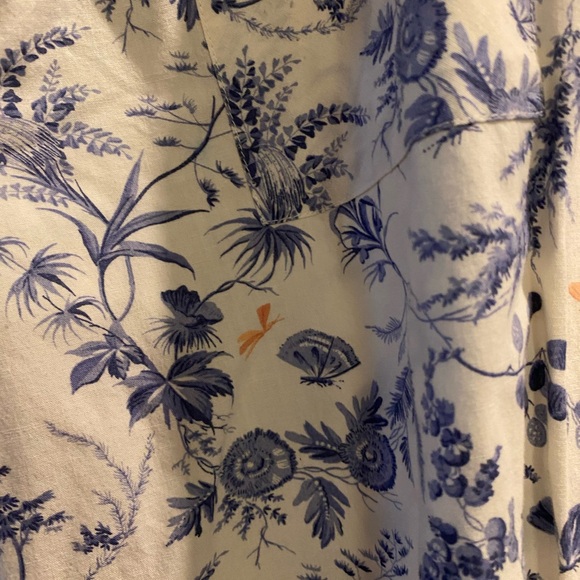 GAP Floral Pajama Pants with Pink Drawstring - Picture 9 of 16